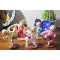 Mini creative Cute little monk glasses display ornaments display stand display props window decoration glasses accessories