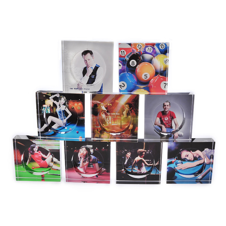 Junyao Billiard Ashtray Advanced Crystal Ashtray Billiard Ashtray Crystal Ashtray