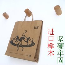 Beech coat wall decoration creative solid wood hook bedroom foyer bathroom kitchen bag coat hook wooden