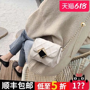 Viney小包包2021新款潮真皮2020时尚女包高级感爆款链条斜挎包女