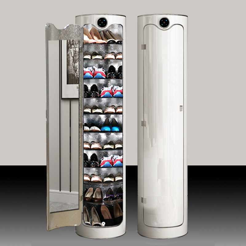 Intelligent Sterilization and Disinfection 360-Degree Rotating Shoe Cabinet 2026 New Popular Model Round Cylindrical Home Entrance Shoe Rack Intelligent Sterilization and Disinfection 360-Degree Rotating Shoe Cabinet 2026 New Popular Model Round Cylindrical Home Entrance Shoe Rack