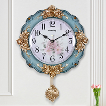 Fashion watch wall clock Living room mute art decoration clock Home modern light luxury clock wall clock creative simple clock