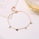 2019 mới không phai chuông thép titan vòng chân nữ mô hình phiên bản Hàn Quốc của sinh viên đơn giản Sen gợi cảm chân chuỗi mắt cá chân chuỗi - Vòng chân phụ kiện thời trang nữ