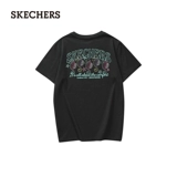 Skechers, летняя трикотажная модная мягкая комфортная футболка, короткий рукав