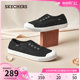 Skechers Skechers 여름 ​​여성 신발 다목적 흰색 신발 레이스 통기성 운동화 플랫 캐주얼 신발