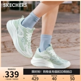 Skechers, высокая тонкая сетчатая дышащая спортивная обувь на платформе для отдыха