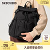 Skechers backpack women's large-capacity outdoor travel bag lightweight sports bag commuter fitness bag versatile bag