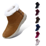 Skechers, удерживающие тепло короткие сапоги, 2023 года, тренд сезона