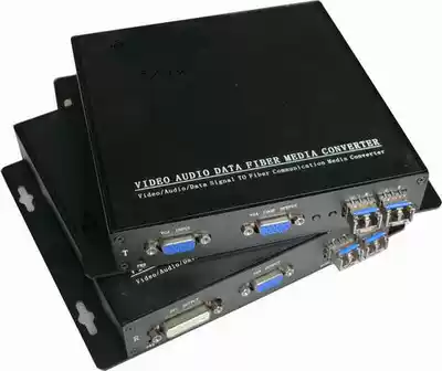 High-definition VGA optical transceiver uncompressed no delay outdoor large screen LED screen dedicated VGA single multi-mode optional