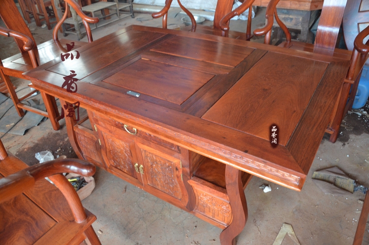 Bán buôn rosewood không có cửa new bàn cà phê cổ điển rosewood bàn trà bàn trà một số loại đồ nội thất làm bằng gỗ gụ khuyến mãi