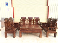 Lớn lá huanghuali sofa gỗ gụ sofa gỗ gụ đặc biệt - Bộ đồ nội thất mẫu bàn ghế gỗ phòng khách hiện đại