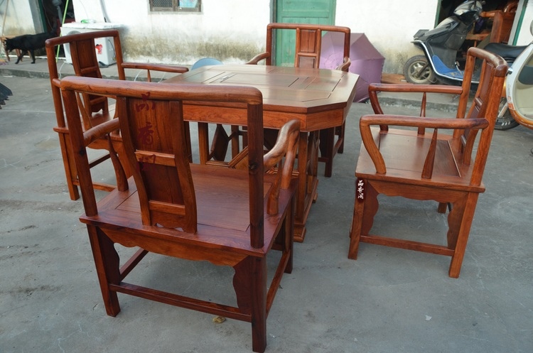 Bán buôn Miến Điện rosewood trái cây lớn rosewood bàn trà bàn trà bàn trà mahogany đồ nội thất một số khuyến mãi