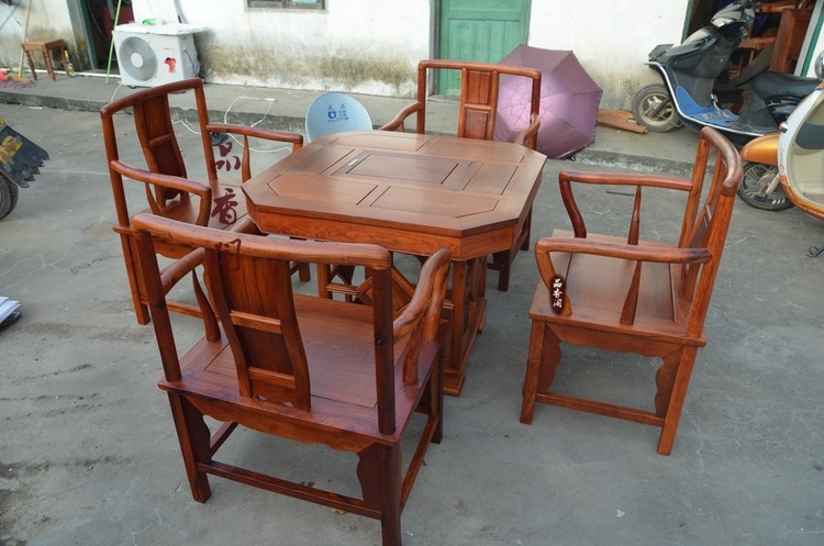 Bán buôn Miến Điện rosewood trái cây lớn rosewood bàn trà bàn trà bàn trà mahogany đồ nội thất một số khuyến mãi