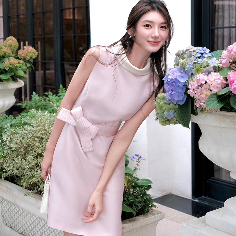 In Stock [Same Style as Ma Yili] Curielsp Family Gathering New Year Travel Mulberry Silk Wool Dress