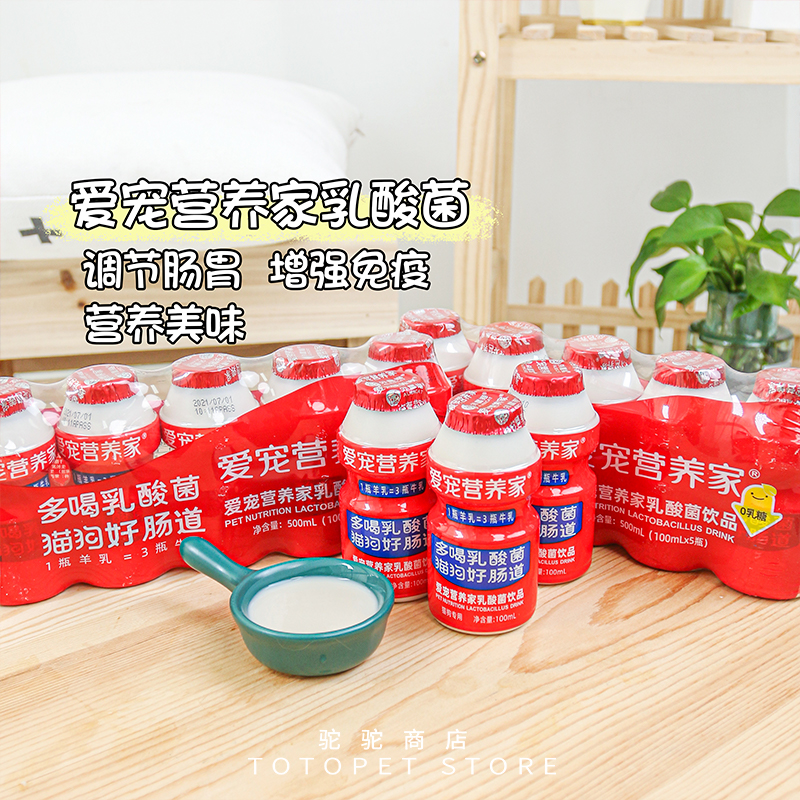 Camel home, pet nutrition home, pet dog, cat, lactic acid bacteria, probiotic bacteria, yogurt, calcium supplement, gastrointestinal conditioning, digestion