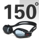 Li Ning kính bơi HD chống thấm nước và chống sương mù trẻ em người lớn nam và nữ cận thị nói chung kính bơi mạ ánh sáng phẳng - Goggles