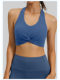 Yoga bra women's halter neck strapless removable chest pad breathable sports bra running fitness vest style underwear