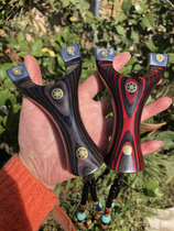 Titanium alloy Titanium steel G10 Huai brace clip bow Huai brace fast pressure fast pressure free slingshot outdoor sports flat skin flying tiger