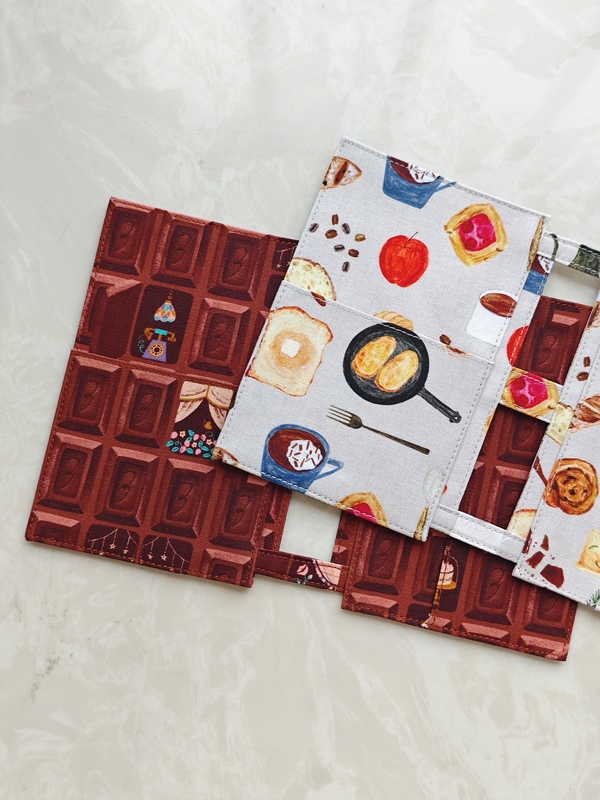 [Not in Stock/Delivery Takes 30 Days] Coffee and Chocolate M5/A7/A6 Loose-Leaf Fabric Anti-Mark Pad