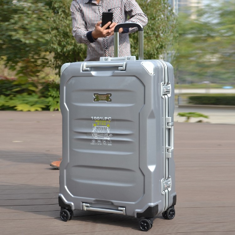 Extra large 40 inch trolley case universal wheel aluminum alloy 32 inch travel luggage oversized checked luggage box moving