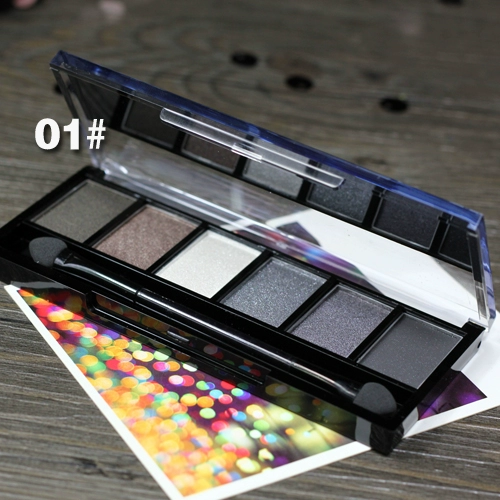 Sugarbox / Sugar Case Retro Six-Color Smoky Eyeshadow bảng mắt hàn quốc