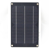 Unregulated 6V1A 6W5V monocrystalline silicon solar panel mobile phone charging 3 pieces of series charging 12V battery