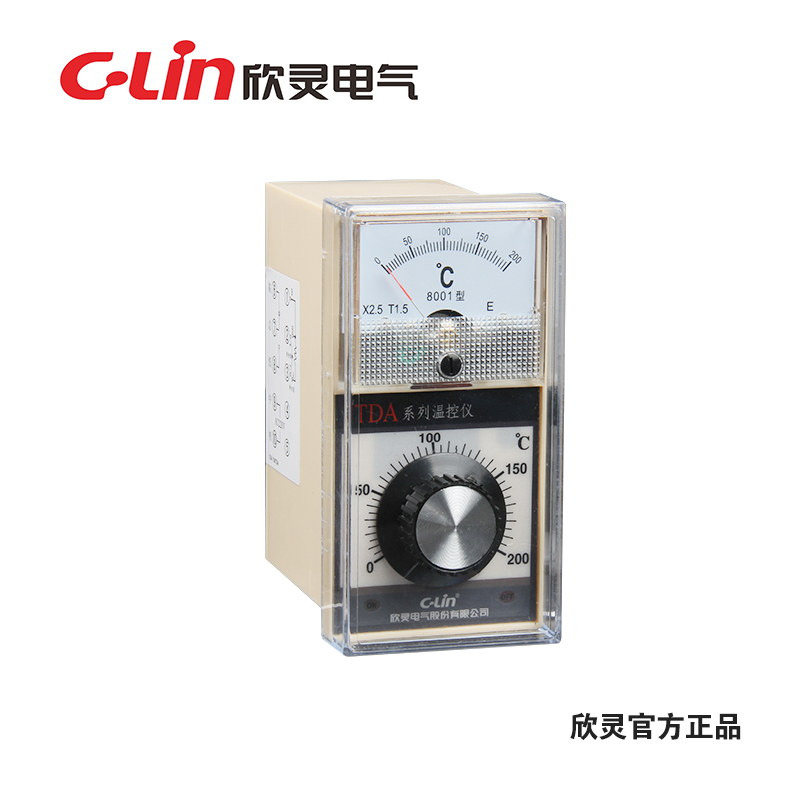 Hinling card finger-type temperature-controlled meter TDA-8001 8002 K E400 degree CU50 150 degrees