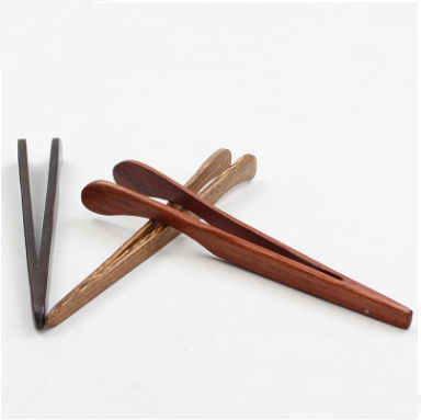 Tea Clamp Tea Clamp Clip Twezers Bamboo and Wood Set Tea Accessories Ceramic Tea Tea Spoon Wood