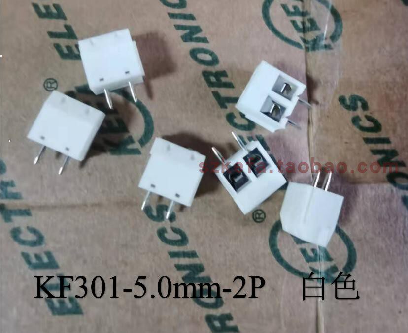 KF301-5 KF301-5 0mm-2P white black 301 Corfa NEW COPPER Non Environmentally Friendly Spot Special Screw Style