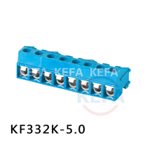 Screw-type PCB wiring terminal KF332K 332J-5 0mm post head colposa matching row needle holder