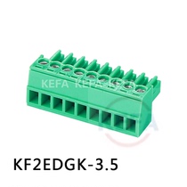 Plug-type terminal KF2EDGK-3 5mm hole seat Cfa direct Phoenix terminal block