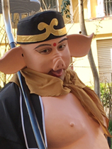 Pig Bajie costume mask performance costume film version journey to the West series in Shang props
