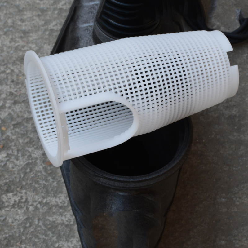 Water Pump Accessories, Water Pump Hair Collector Filter, Blue Water Pump Transparent Cover