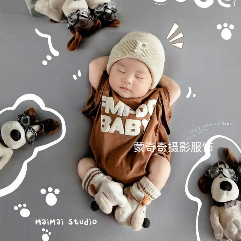 Newborn Photography Clothing, Baby Photo Studio Theme Photography Clothes, 2026 New Zhuomei Props Set Newborn Photography Clothing, Baby Photo Studio Theme Photography Clothes, 2026 New Zhuomei Props Set
