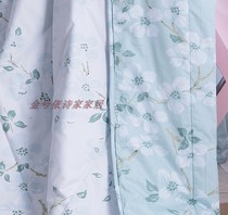 Golden name according to the poet Xia Liang quilt summer air conditioning thin quilt cotton fabric AB surface breathable sweat and fresh
