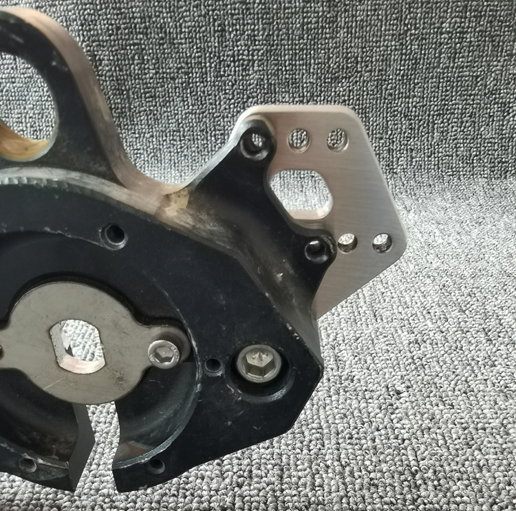 Homemade fender bracket suitable for calf lotus flat fork fender bracket replacement or extension