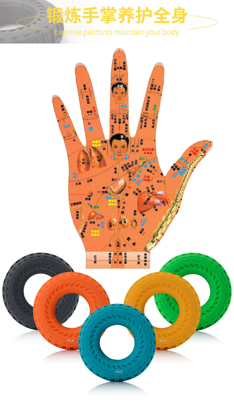Эспандер 握力器男士康复训练手力握力圈女士握力球握力器专业练手力握力圈 New Lu Eagle