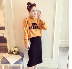 Quần dày nữ mùa thu đông 2018 mới rộng rãi hoang dã quần âu cao eo cộng với quần nhung cà rốt chân quần harem quần vải nữ