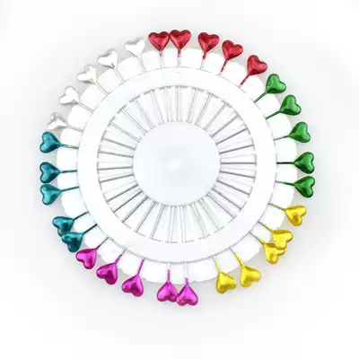 Cutting and positioning pin love bead needle shaped clothing vertical cutting fixed positioning needle DIY handmade fabric Pearl needle