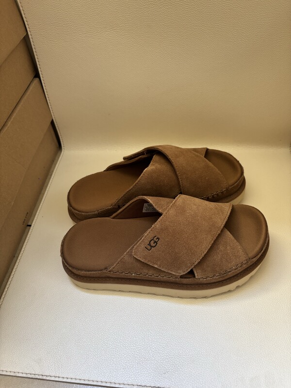 Authentic Clearance Shoes Without Original Box Ugg Summer Women's Thick-Soled Cross Slippers 1137910 Green Authentic Clearance Shoes Without Original Box Ugg Summer Women's Thick-Soled Cross Slippers 1137910 Green