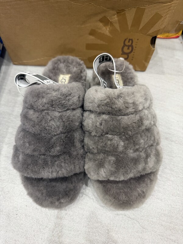 Ugg Fluff Yeah Women'S/Sheepskin Integrated/Furry Slippers 1095119 Slight Color Difference