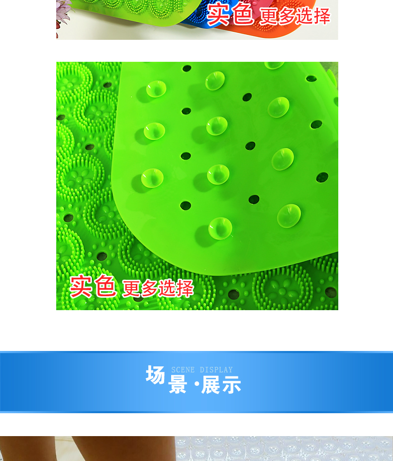Yu chơi tắm thảm mat cửa cửa phòng tắm phòng tắm vòi sen tắm mat PVC chống thấm nước - Thảm sàn thảm xốp dày 5cm