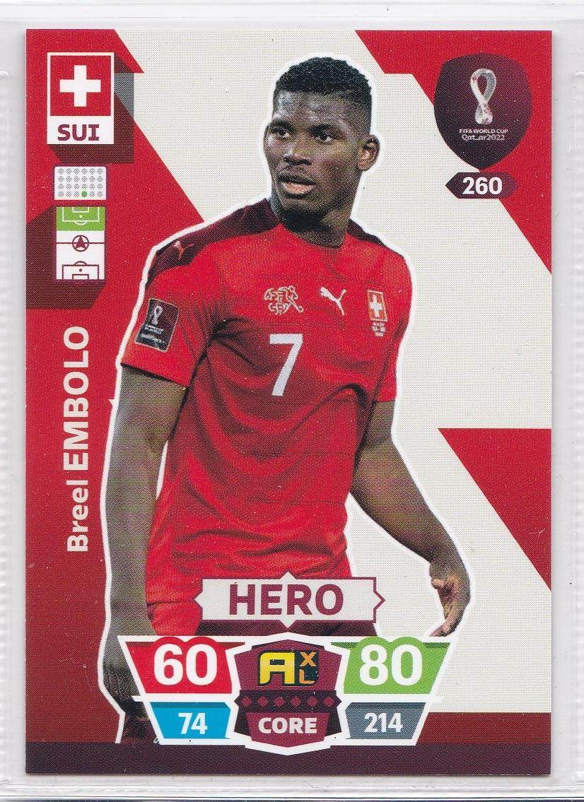 Panini PANINI 2022 World Cup Star Card 260 Swiss Nbolo