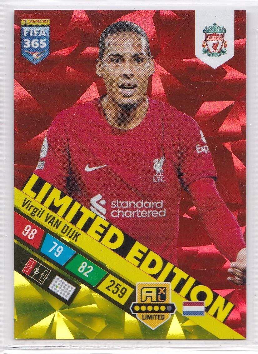 Panini PANINI 2023 FIFA365 Star Card LE Liverpool Van Dyke