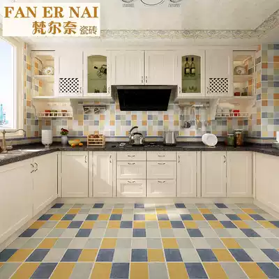 Antique brick Kitchen tile Wall brick American country retro brick Balcony toilet tile Powder room non-slip floor tile