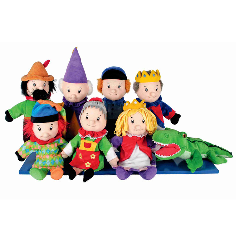 German beleduc Belle Doll King Princess Children's Teaching Aids Hand Puppet Plush Toy Doll Glove Doll