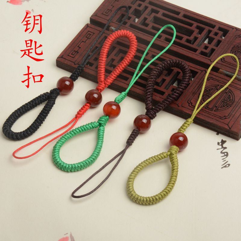 Original hand-woven keychain car lanyard simple style bag lanyard rope affordable price