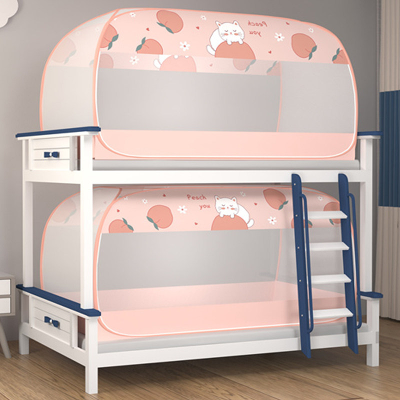  Bed nets student dormitories Single beds bunk beds 0-9m beds free of installation All-bottom anti-fall Full siege 1 m Mongolia