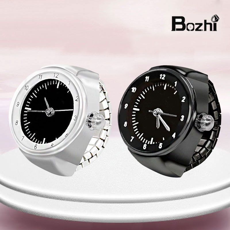 【Ring Watch Factory Store】Foreign Trade Amazon Recommended Popular Ring Watch That Can Be Worn by Both Men and Women, Suitable for Students