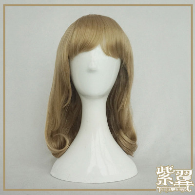 taobao agent 【Discounted】Daily Haraku Wind Lolita Mengmei Tea color pear head fashion cos wigs